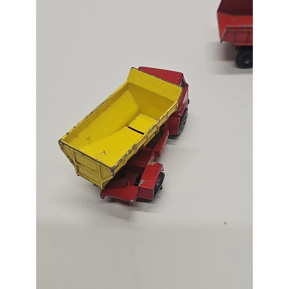 Matchbox Lesney Vintage  Job Lot Crane #30-BP #25-Dump Truck #48 Snow Plow #16